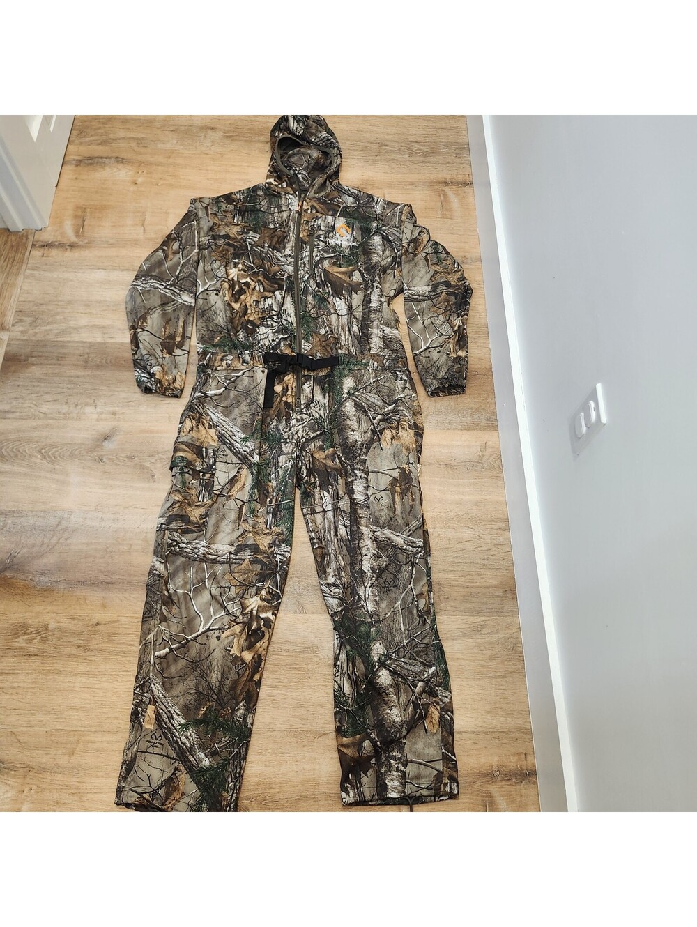 Scent-Lok Savanna Aero Quickstrike Coverall Mens XL RealTree Camo Hunting EUC!